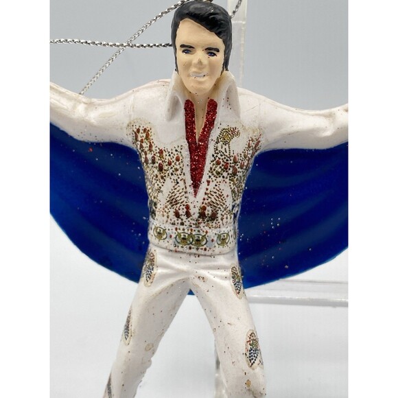 Elvis Presley Christmas Tree Hanging Ornament Bundle of 2 - Picture 8 of 12